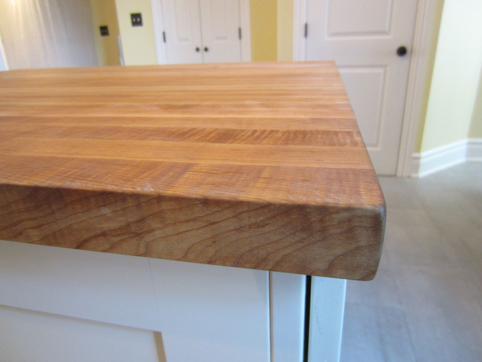 Custom Butcher Block Kitchen Island Top By Elias Custom Furniture And