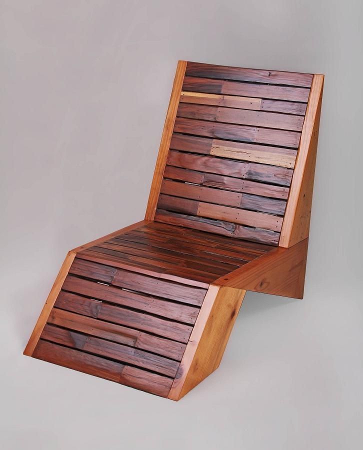 Hand Crafted Deck Chair by Sweet Redemption Design
