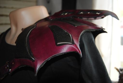 Custom Made Leather Shoulder Armor