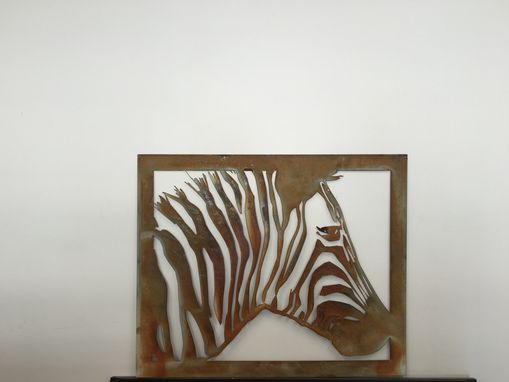 Custom Made #53 Rustic Zebra Art  Multi- Use