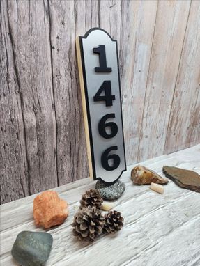 Custom Made Routed House Number Address Sign