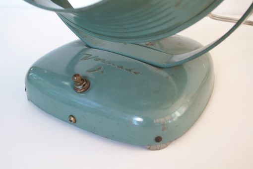 Custom Made Vintage Fan Lamp