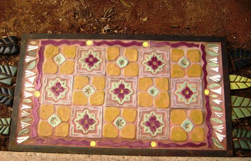 Custom Made Magic Carpet Tile Floor Rug Indoors Or Out, Made To Order