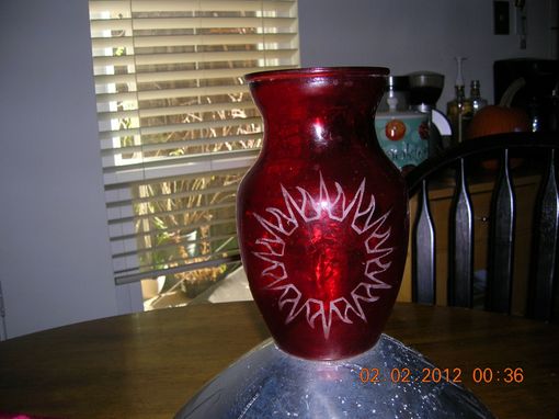 Custom Made Sun Vase For Christmas Present