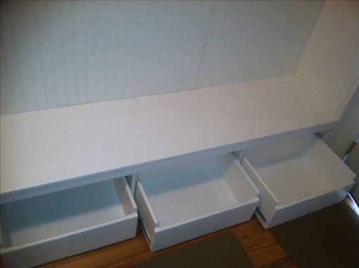 Custom Made Entry Way Storage Bench