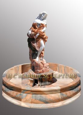 Custom Made Maiden W/ Jug Fountain