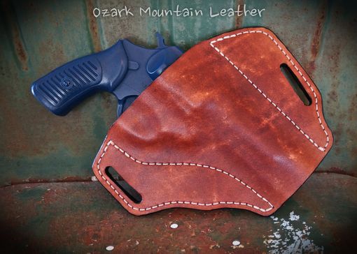 Custom Made Leather Holster For A Ruger Sp101