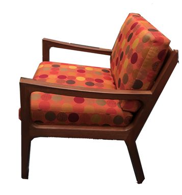 Custom Made Mid Century Lounge Chair