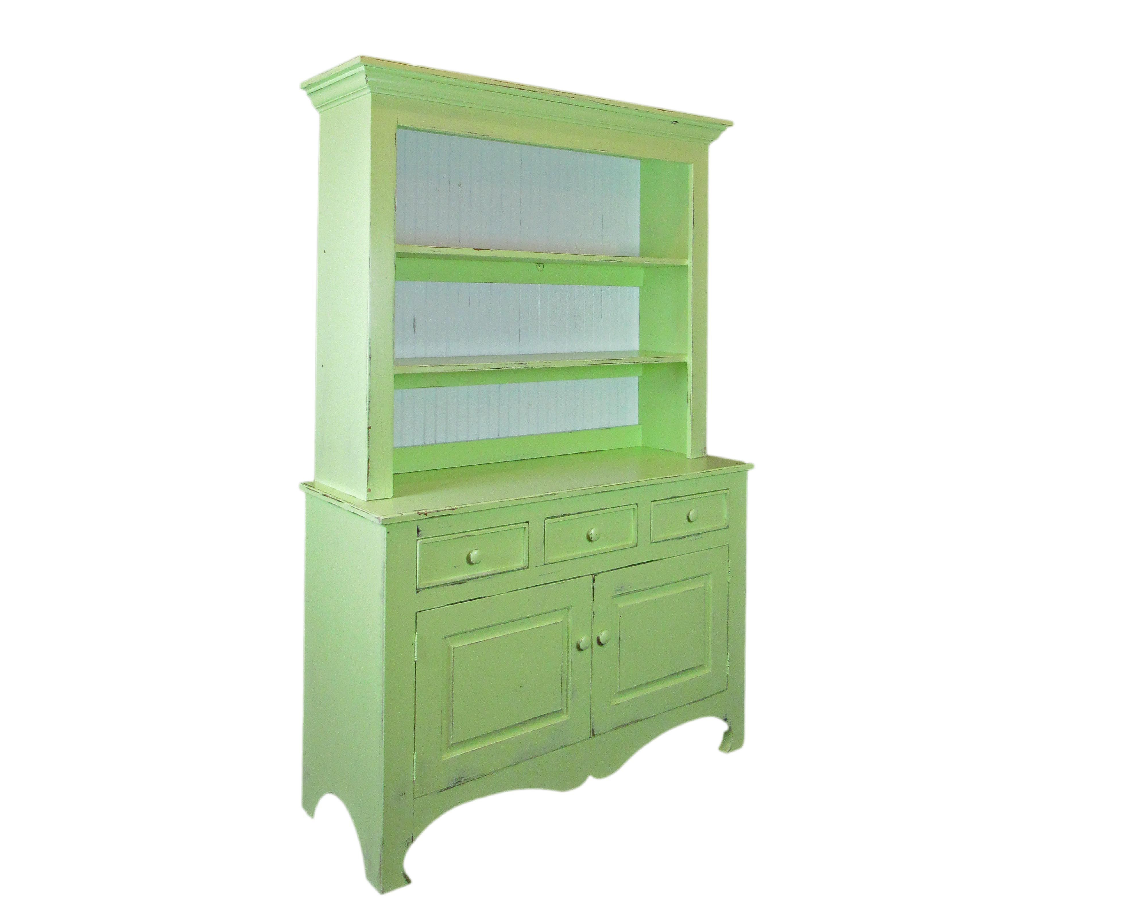 Buy Hand Crafted Charleston Cottage Hutch And Buffet, made to order from March Legend Home