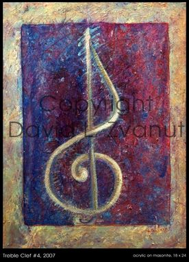 Custom Made Music Notation Paintings