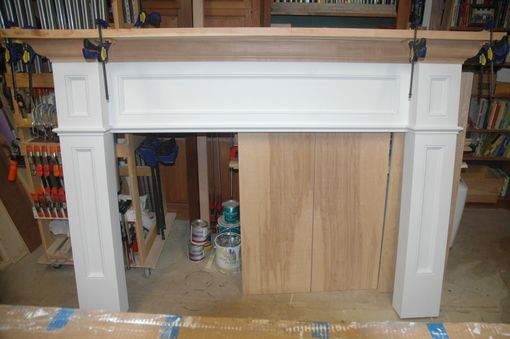 Custom Made Custom Fireplace Surround And Mantle Top