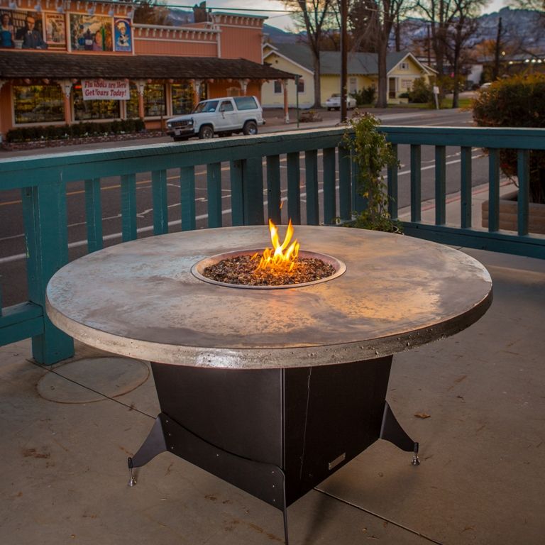 Buy A Hand Crafted Bishop Fire Pit Table Made To Order From Cooke