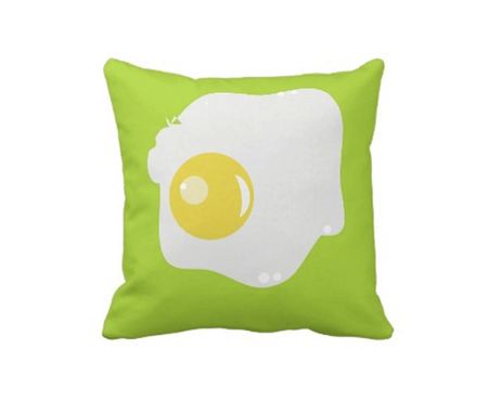 Custom Made Egg Pillow - Dinning Room Pillow - Colorful Fun Pillow