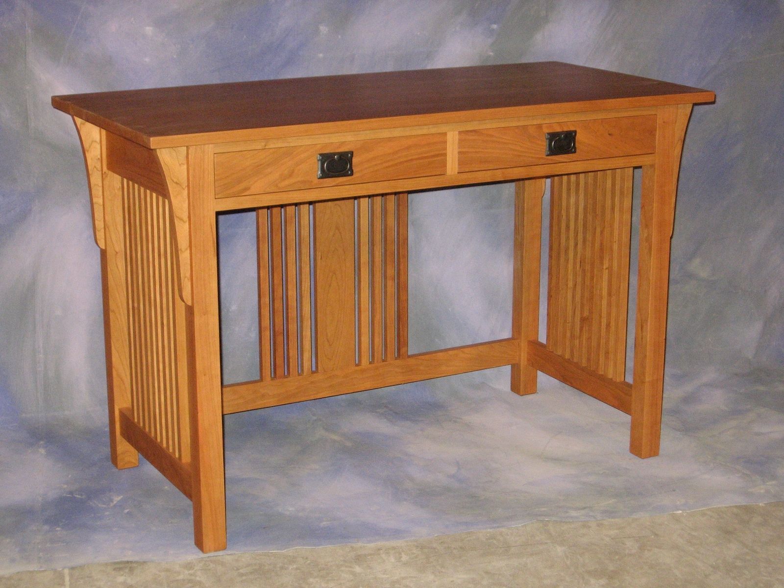 Handmade Mission Writing Desk By Schanz Furniture And Refinishing