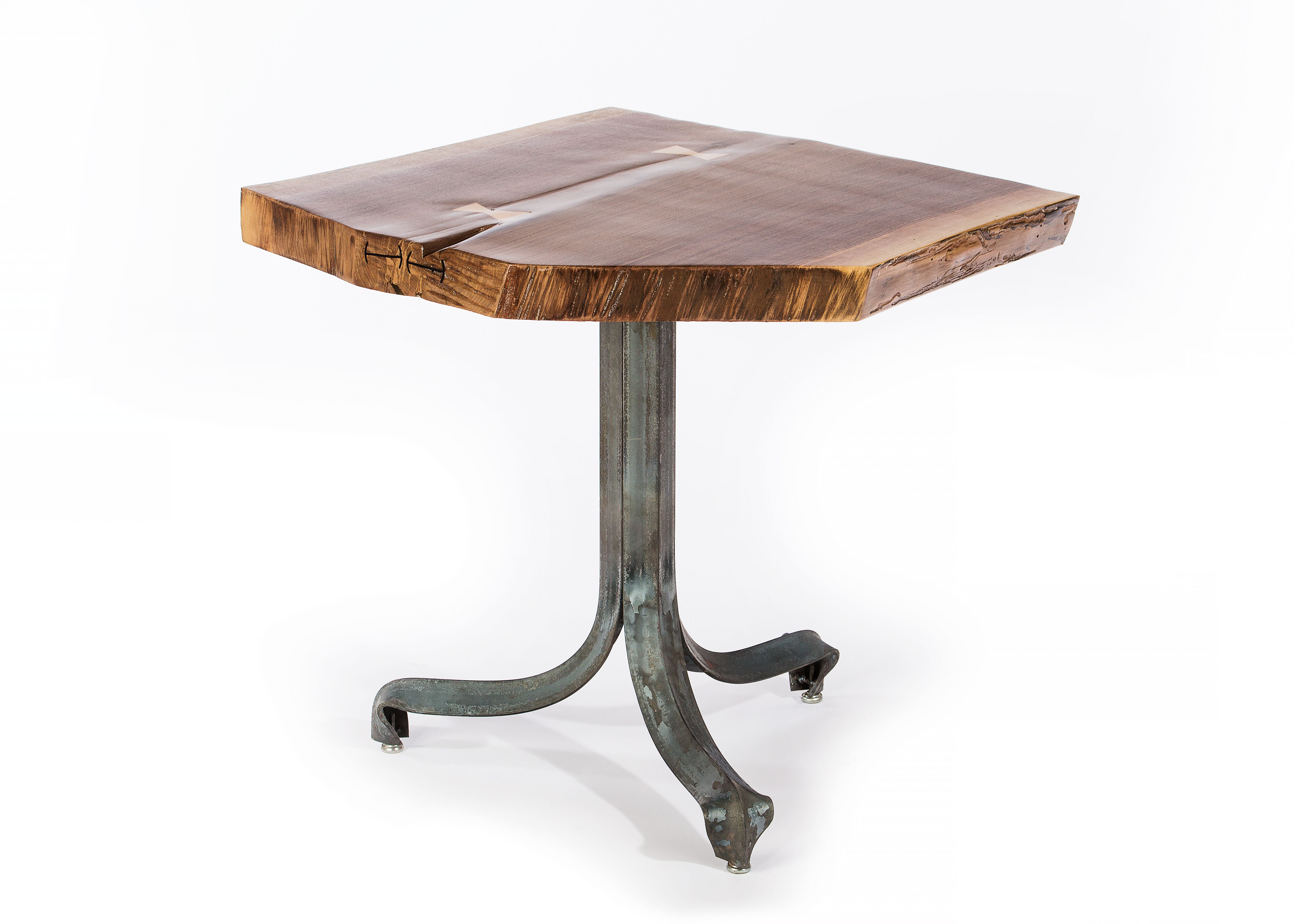 Buy Handmade Industrial Side Table, made to order from Studio4ri