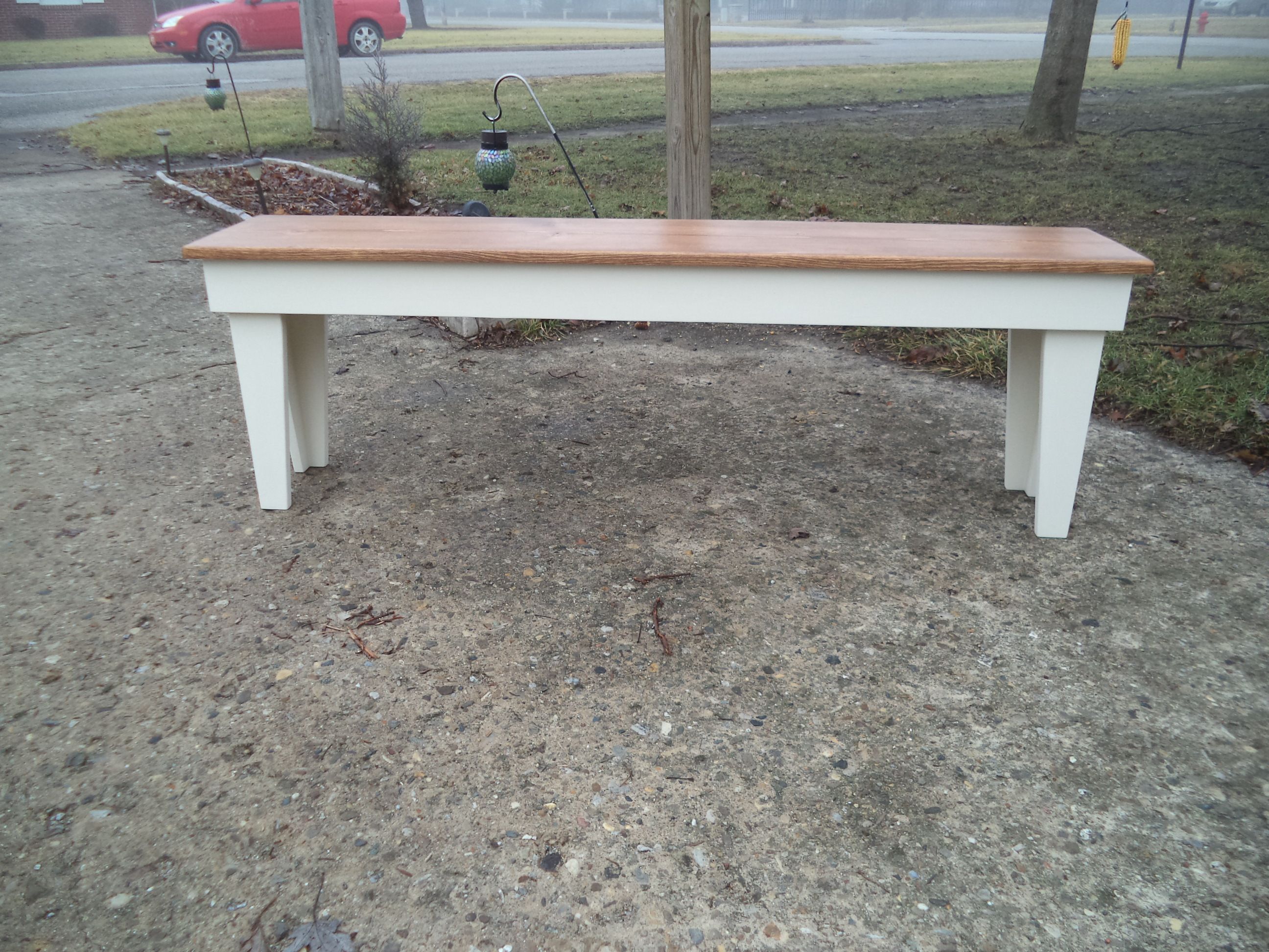 Buy Hand Crafted Benches, Clear Span No Shelve, Recycled Material, made