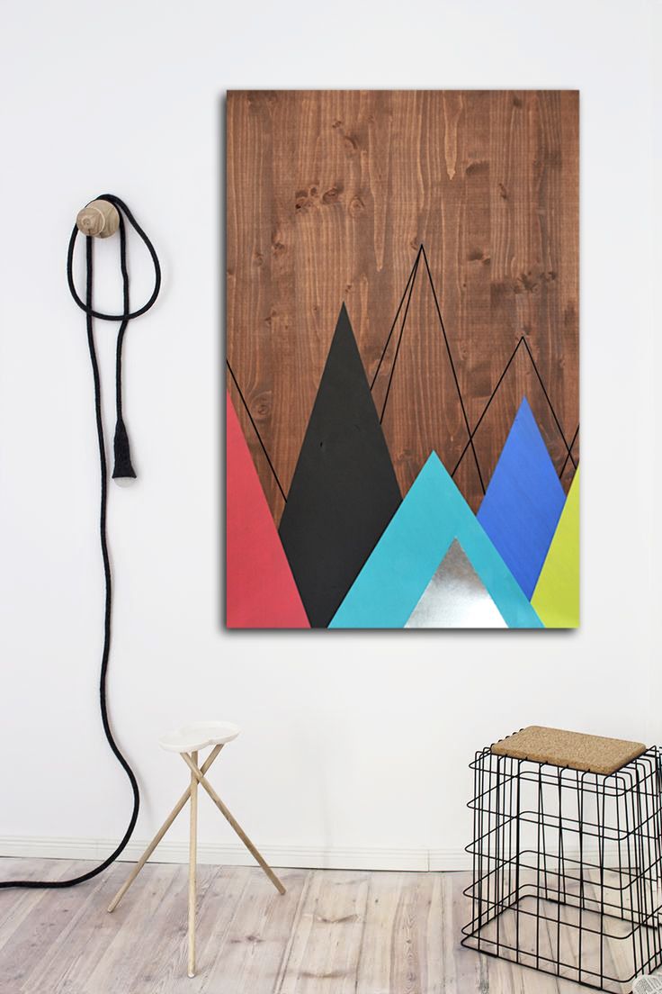 Buy Hand Made Definitive Point 36x24 Wood Wall Art, Metal Wall Art