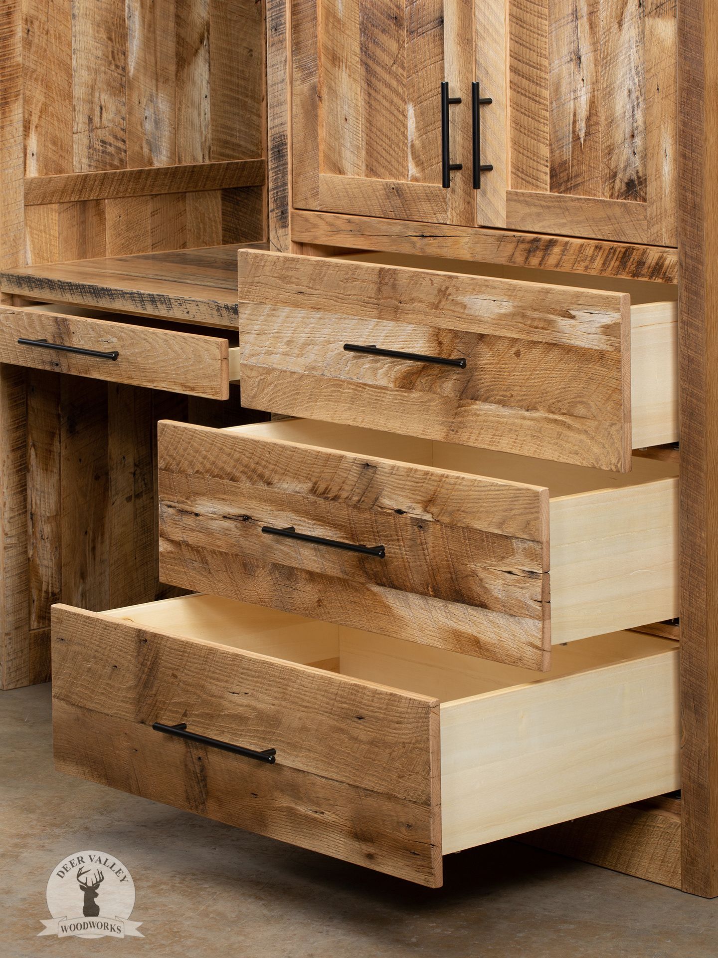 Buy Hand Crafted Barnwood Wardrobe Reclaimed Wood Armoire