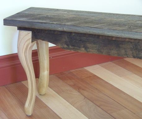 Custom Made Small Barnwood Table