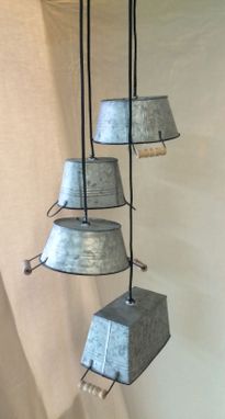 Custom Made Mini Bucket Chandelier