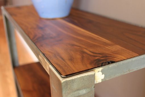 Custom Made Walnut End Table