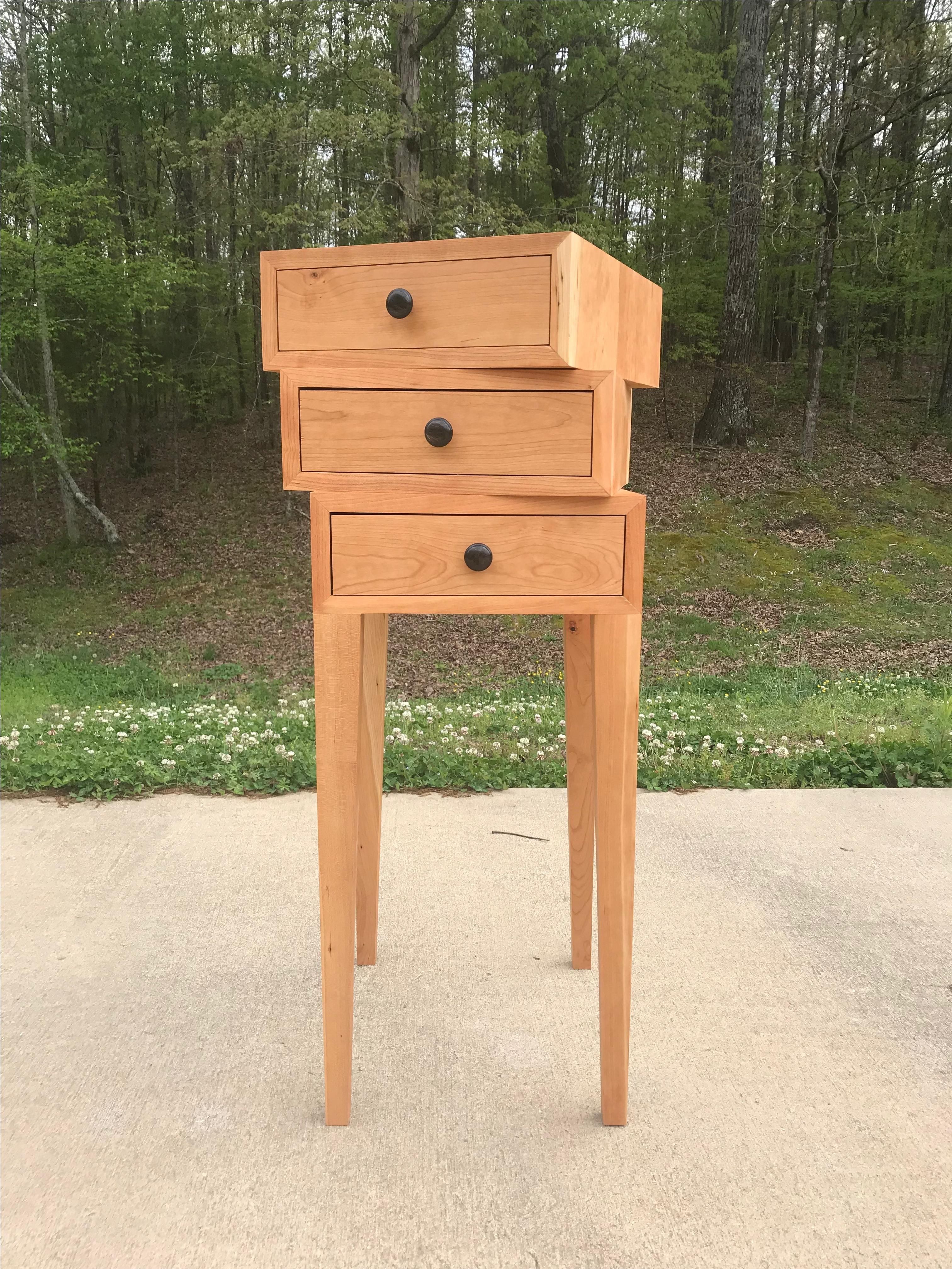 Hand Made Frasier Cherry End Table By Bear Creek Woodworking
