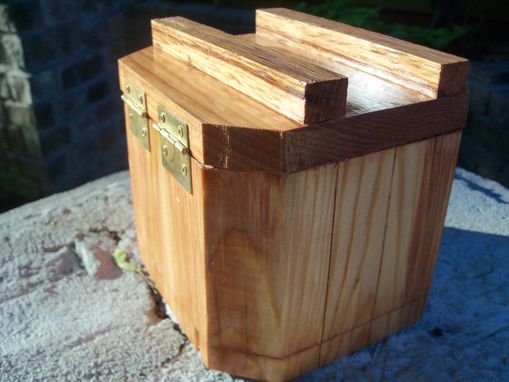 Custom Made Hexagonal Keepsake Box In Oak