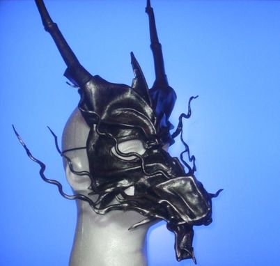 Custom Made Dragon Leather Costume Mask
