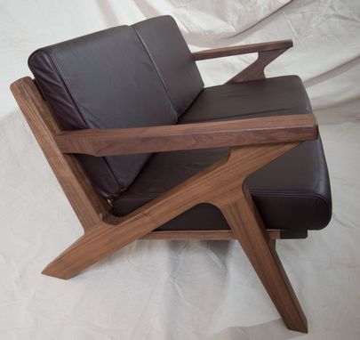 Custom Made Danish Modern Z Chair