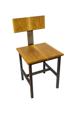 Custom Made Modern Square Top Dining Chair