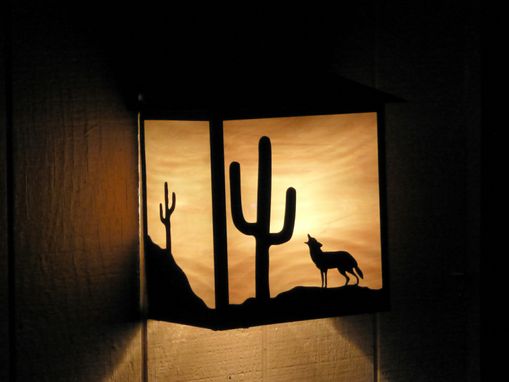 Custom Made Desert Skies Wall Light