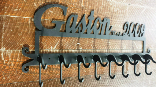 Custom Made Personalized Handcrafted Iron Coat Rack