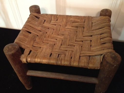 Custom Made Primitive Foot Stool