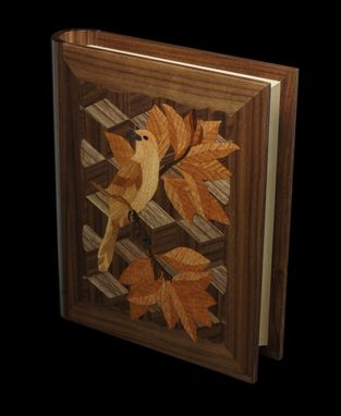 Custom Made Wooden Book-Bird