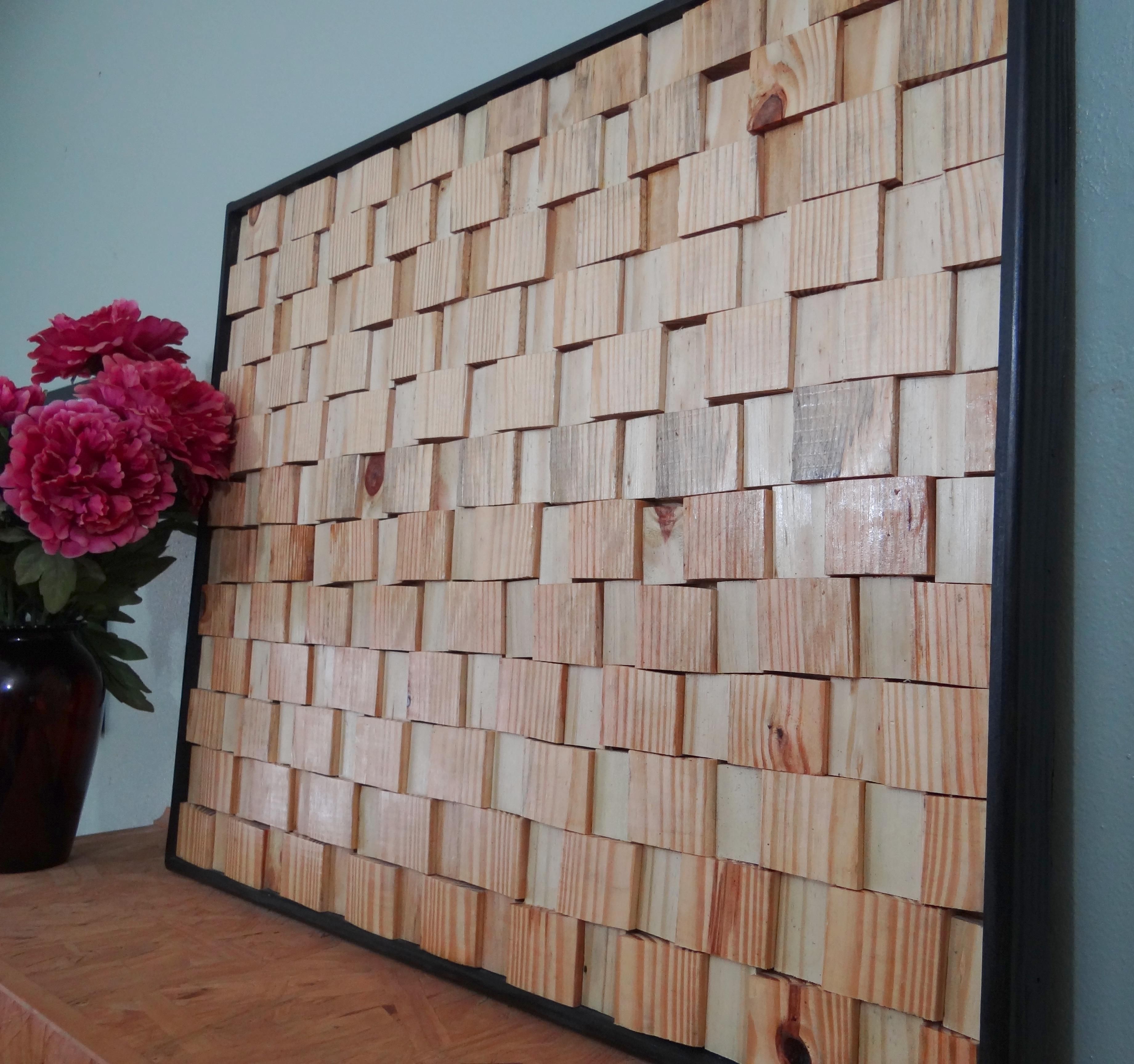 Buy Custom Reclaimed Wood Wall Art, Rustic Wall Art, Textured Wood Art