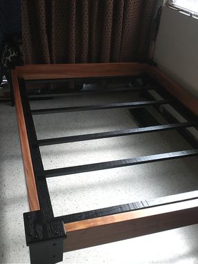 Custom Made Thai Inspired Modern Platform Bed
