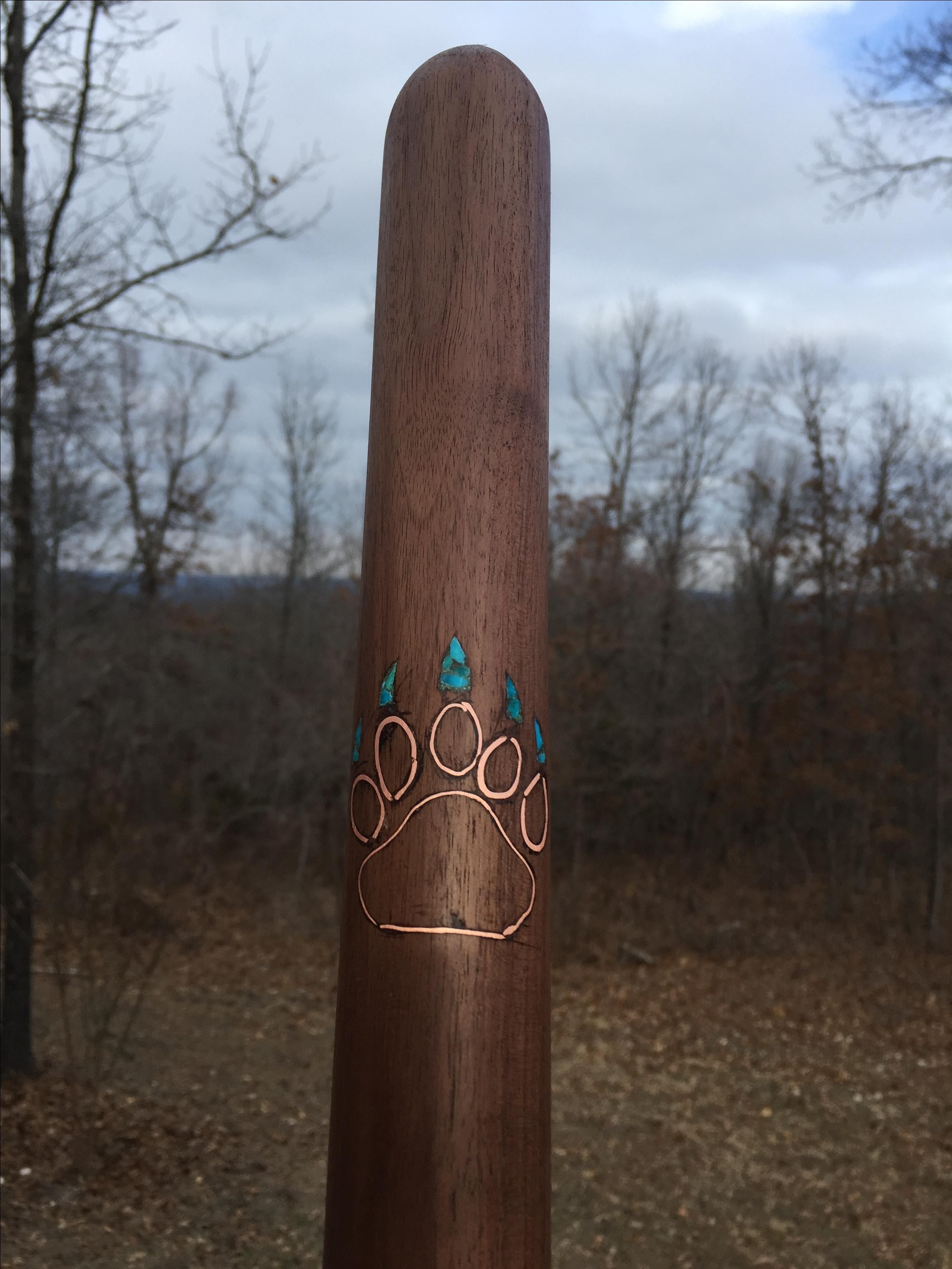Buy Hand Crafted Hiking Staff, made to order from Earth art and foods