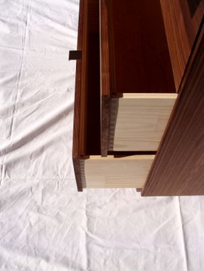 Custom Made Midcentury Modern Walnut Dresser