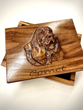 Custom Made Pet Urns With Engraved Name
