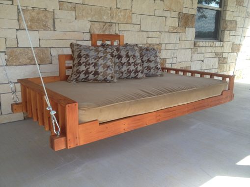 Custom Made Outdoor Patio Swing Bed Or Hanging Day Bed