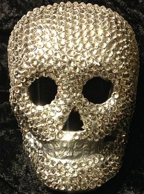 Custom Made Swarovski Crystal Sugar Skull