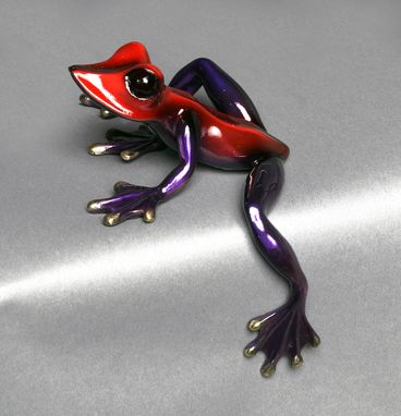 Custom Made Beautiful Bronze Frog Figurine Statue Sculpture Limited Edition Signed Numbered