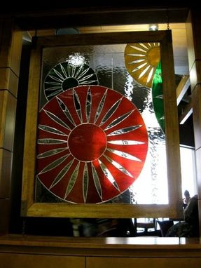 Custom Made Wisconsin Union Stained Glass Installation