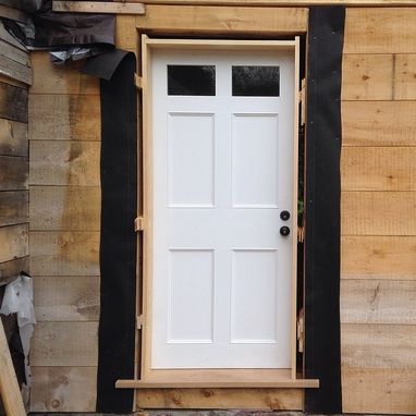Custom Made Exterior Door In Solid Pine