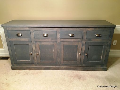 Custom Made "Napa Valley" French Buffet W/Four Doors & Drawers