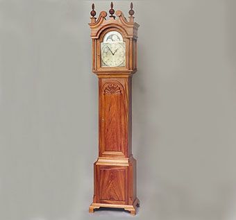 Custom Made Newport Tall Case Clock by Cherry Brook Woodworks ...