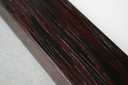Custom Made Exotic African Wenge Wood Natural Finish Picture Frame (8x10)