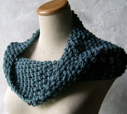 Custom Made The Extraordinary Cowl - In Dusty Teal