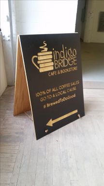 Custom Made Sandwich Board Sign For Your Business