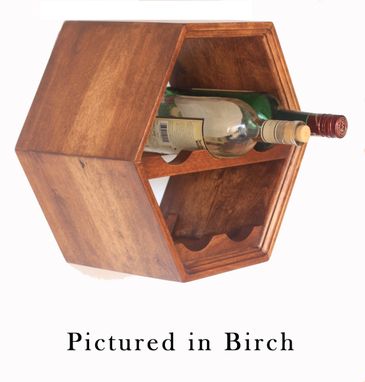 Custom Made Modern Wine Storage - Hexagon Wine Racks